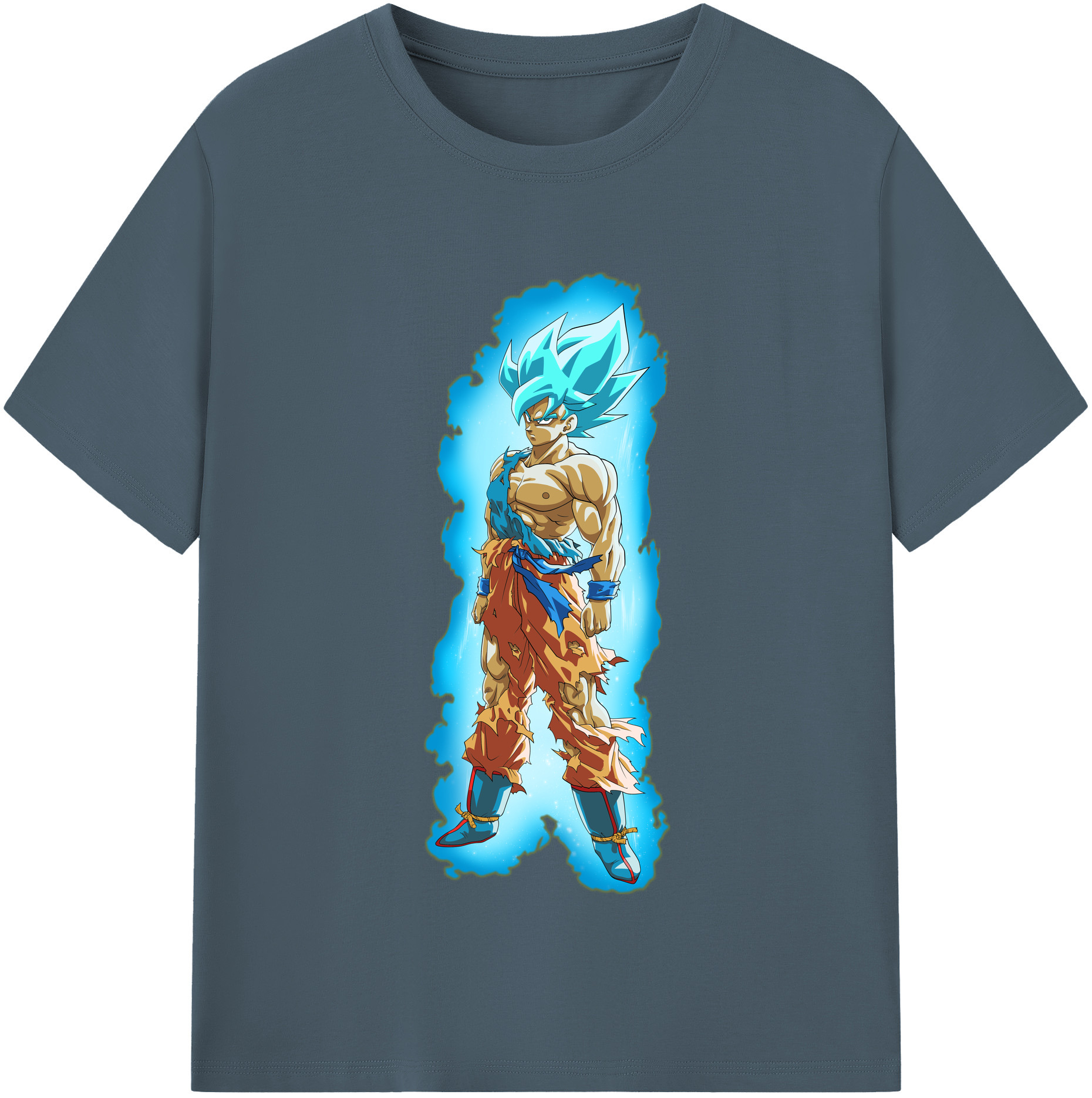 （画像用） ドラゴンボール 孫悟空（そん ごくう）Son Goku カカロット DRAGON BALL Kakarotto 綿100％半袖Tシャツ（フロントプリント）